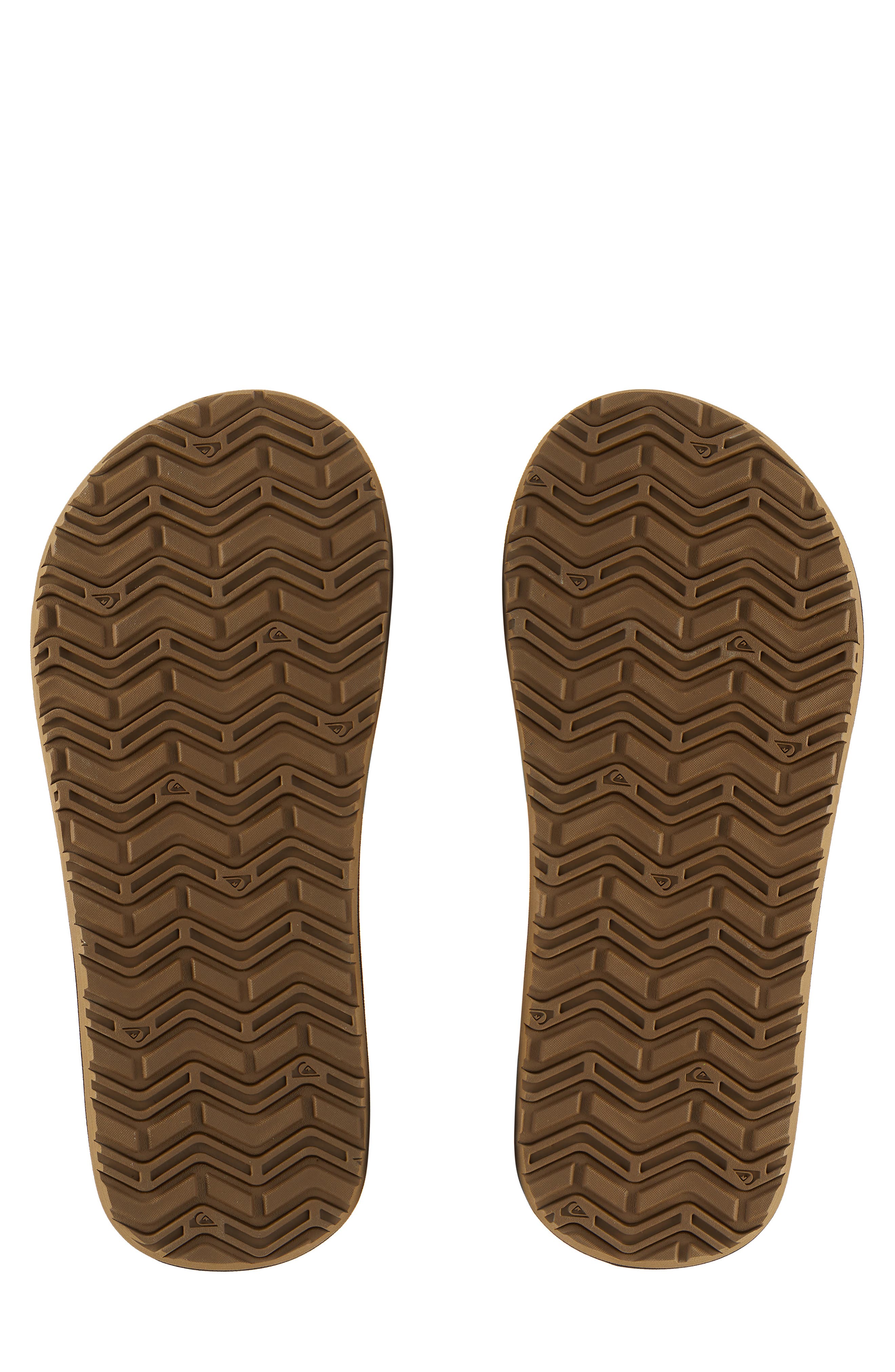 Quiksilver Monkey Wrench Flip Flop, Alternate, color, Tan