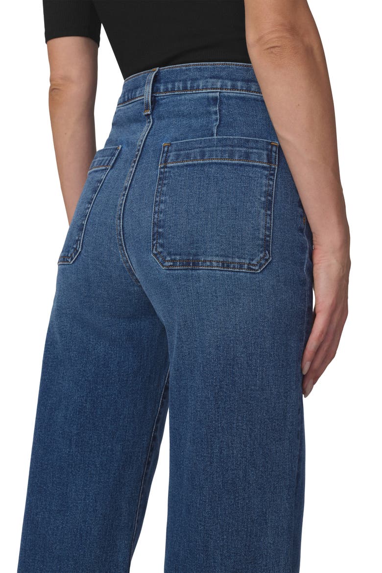 The Mia Patch Pocket High Waist Wide Leg Jeans, Alternate, color, ENDEARING