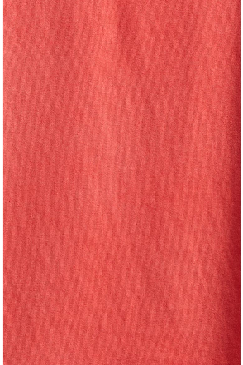Crest Organic Cotton Graphic T-Shirt, Alternate, color, RED