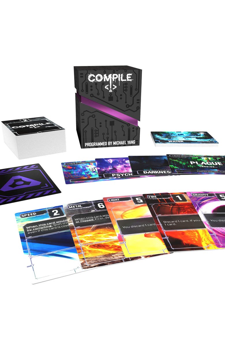 Greater Than Games Main 1, Area Control Strategy Card Game, 2 Players, Ages 14+, Alternate, color, Multicolored