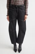 Nili Lotan Shon Curved High Waist Jeans