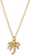 Kiara by Ki-ele Coco Palm Tree Pendant Necklace
