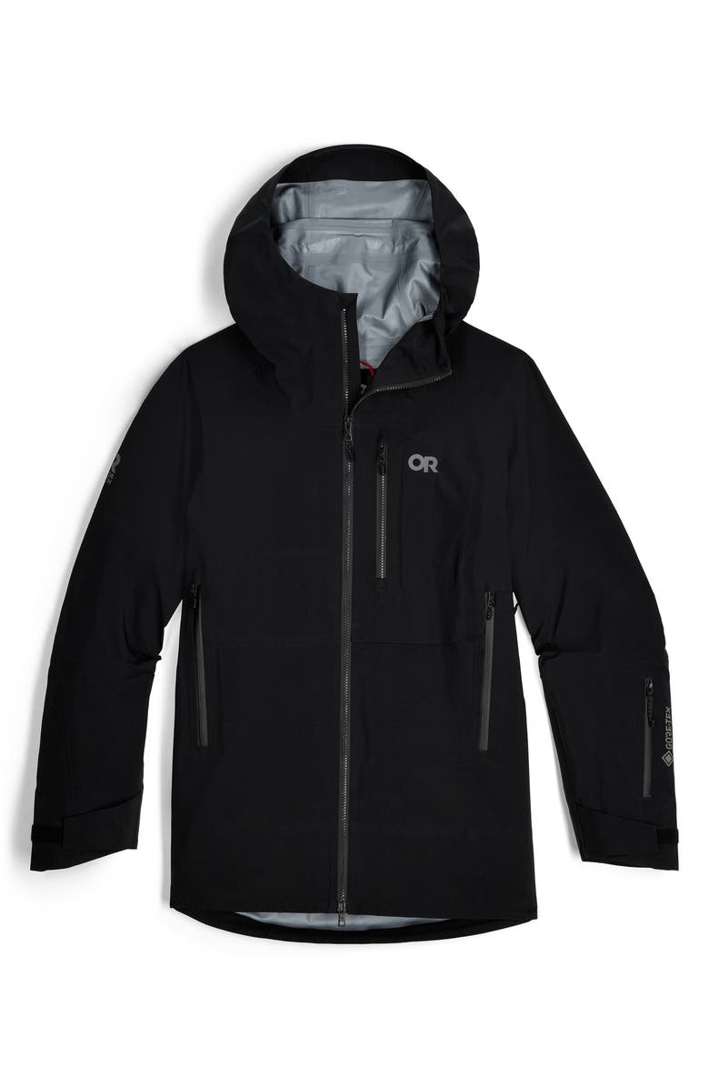Outdoor Research Hemispheres Team Gore-Tex<sup>®</sup> Waterproof Jacket, Alternate, color, Black