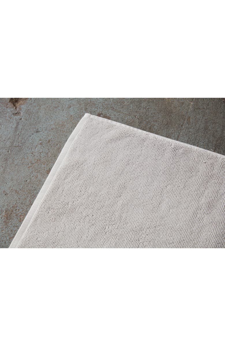 Coyuchi Cloud Loom<sup>™</sup> Organic Cotton Bath Rug, Alternate, color, Fog