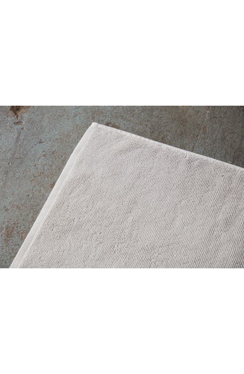 Coyuchi Cloud Loom™ Organic Cotton Bath Rug In Gray