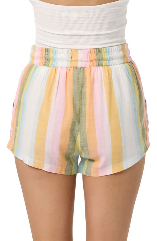 O'neill Keagan Low Tide Stripe Drawstring Waist Shorts