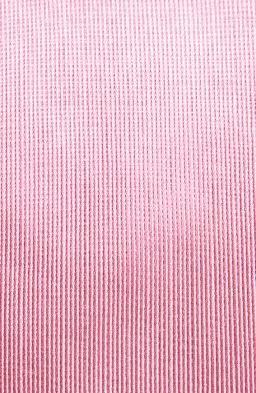 Duchamp Solid Silk Tie In Pink