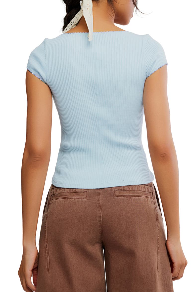 Most Wanted Short Sleeve Cotton Blend Cardigan, Alternate, color, 77 BLUE