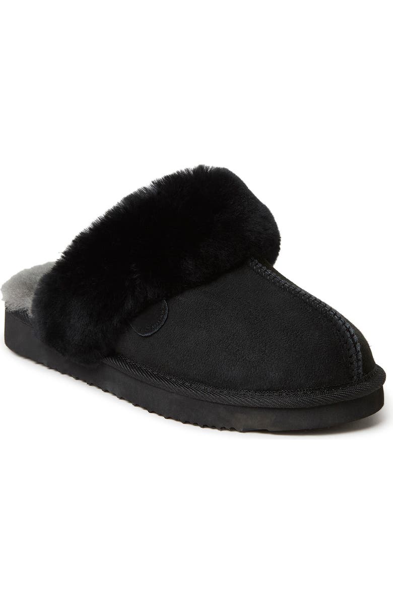 Sydney Water Resistant Genuine Shearling Scuff Slipper - Wide Width Available (Women) FIRESIDE BY DEARFOAMS