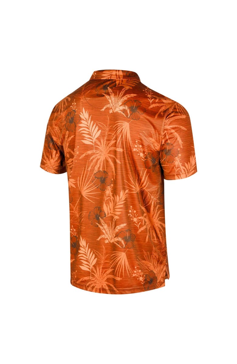 COLOSSEUM Men's Colosseum Orange Clemson Tigers Big & Tall Palms Polo, Alternate, color, Orange