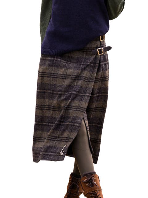 Midi Celt Kilt Plaid Skirt