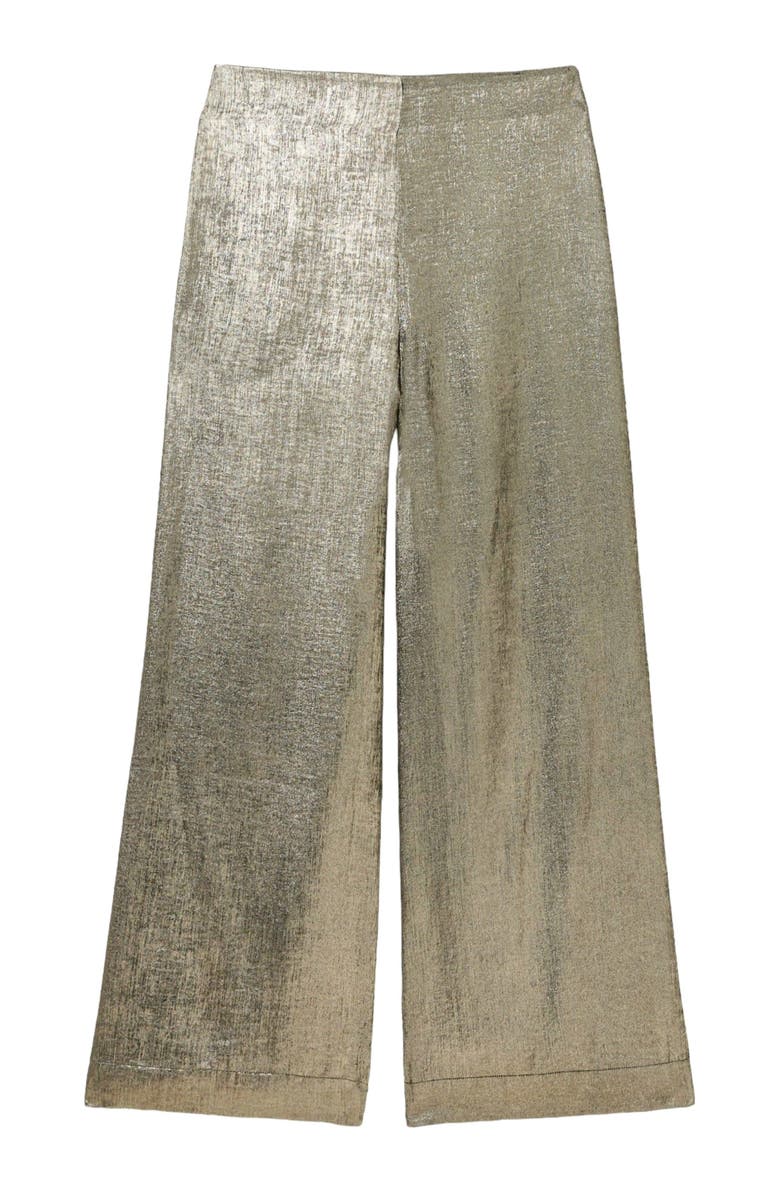FatFace Women's Sofia Metallic Trousers, Alternate, color, 