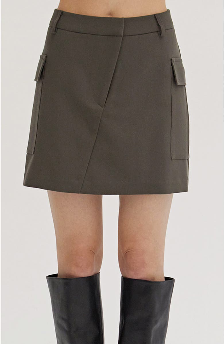 CRESCENT Mini Cargo Skirt, Main, color, 
