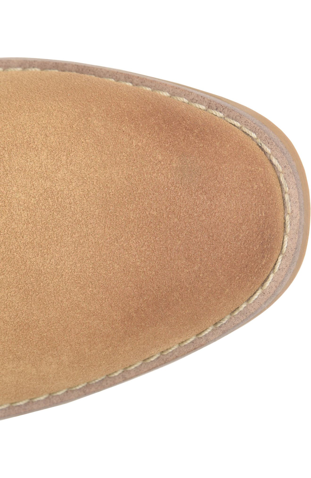 Hellen Faux Leather Bootie, Alternate, color, STONE