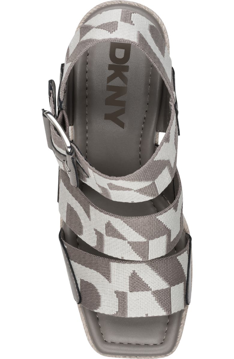 DKNY Caylee Platform Wedge Sandal, Alternate, color,