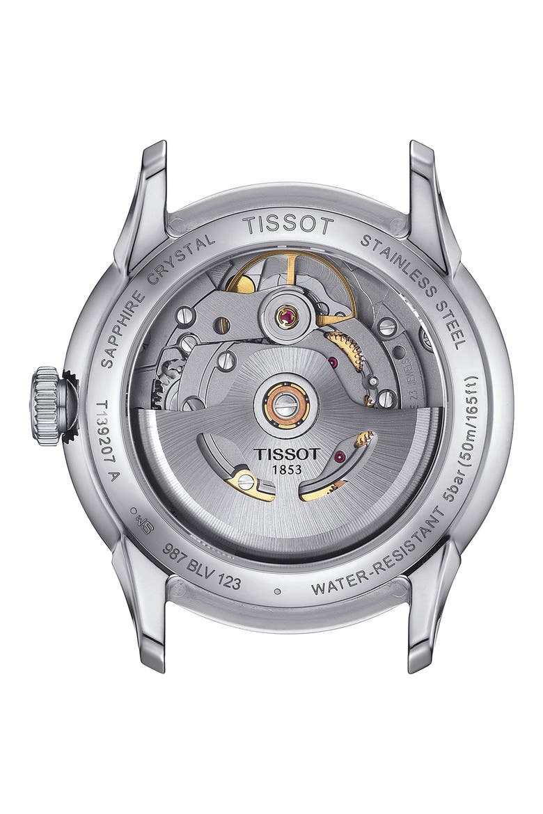 Chemin des Tourelles Powermatic 80 Bracelet Watch, 34mm, Alternate, color, SILVER