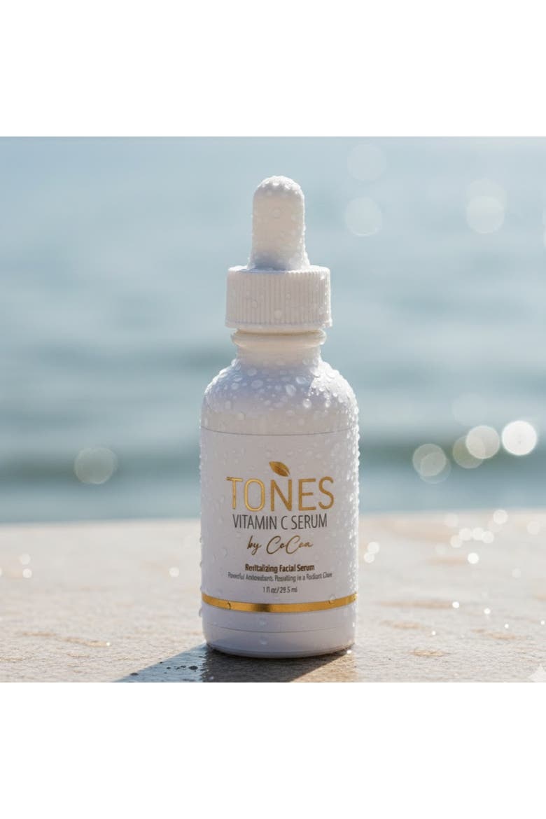 Vitamin C Serum with Probiotics - Anti-Acne & Dark Spot Corrector 29.5ml, Alternate, color, with golden words