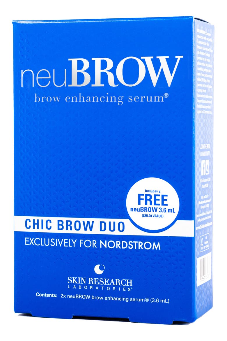 neuBROW® Brow Serum Set (Nordstrom Exclusive) $170 Value, Alternate, color, CLEAR