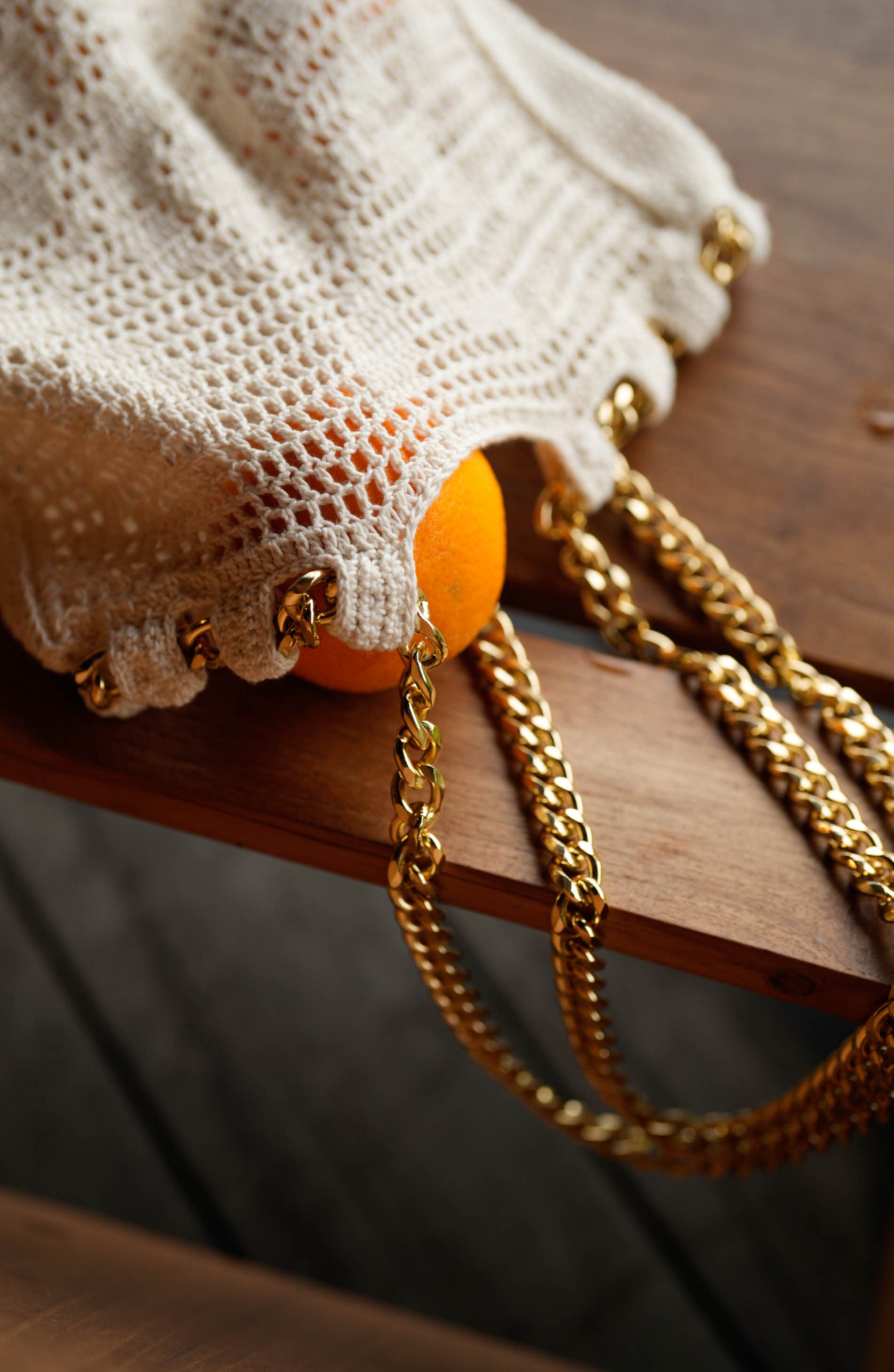 BRUNNA.CO The Oma Crochet Bag, Alternate, color, Off White