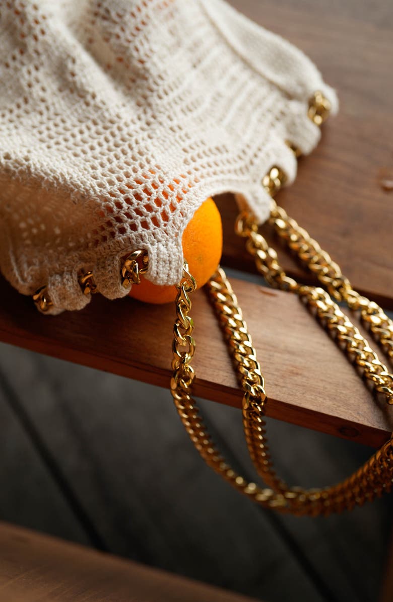 BRUNNA.CO The Oma Crochet Bag, Alternate, color, Off White