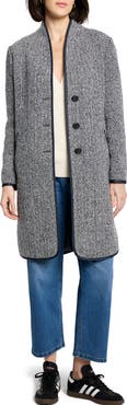 NIC+ZOE Herringbone Topcoat