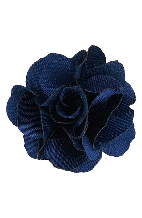 Men's Flower Lapel Pin