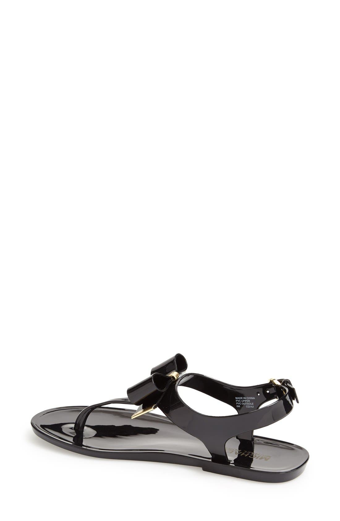 'Kayden' Sandal, Alternate, color, BLACK