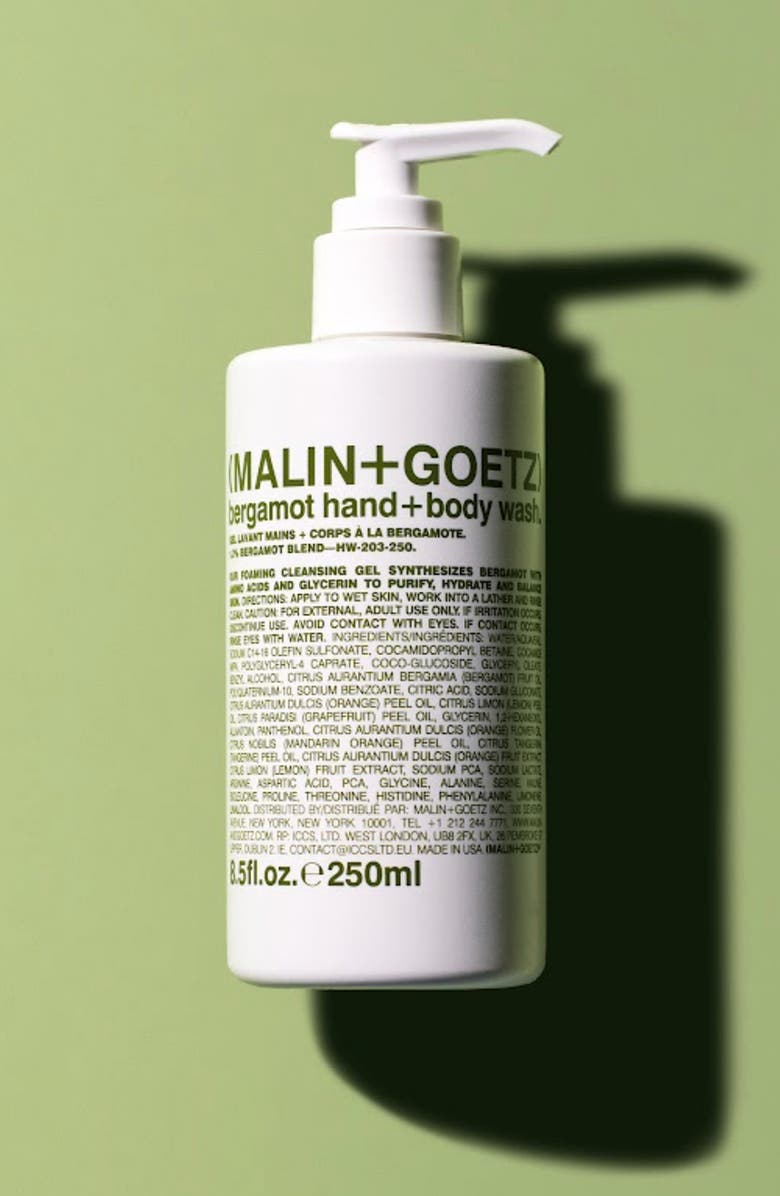 MALIN+GOETZ Bergamot Hand & Body Wash Refill, Alternate, color,