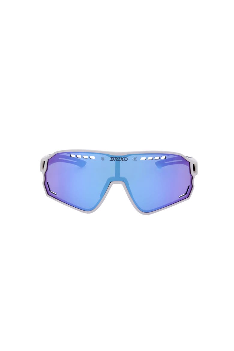 Shield Sport Sunglasses, Main, color, Sand Black Matt