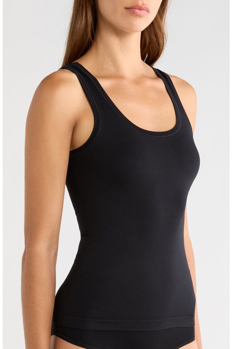 Seamless Assorted 2-Pack Layering Tanks, Alternate, color, WHITE- BLACK