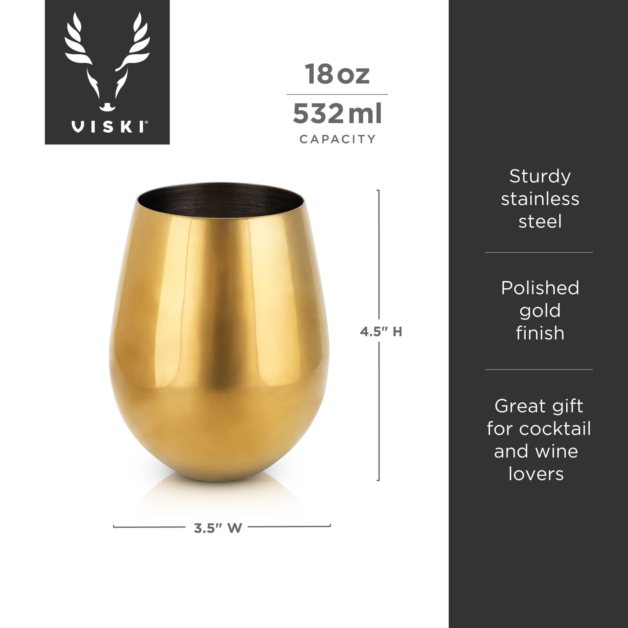 Viski Wine Glasses - Thumbnail 3