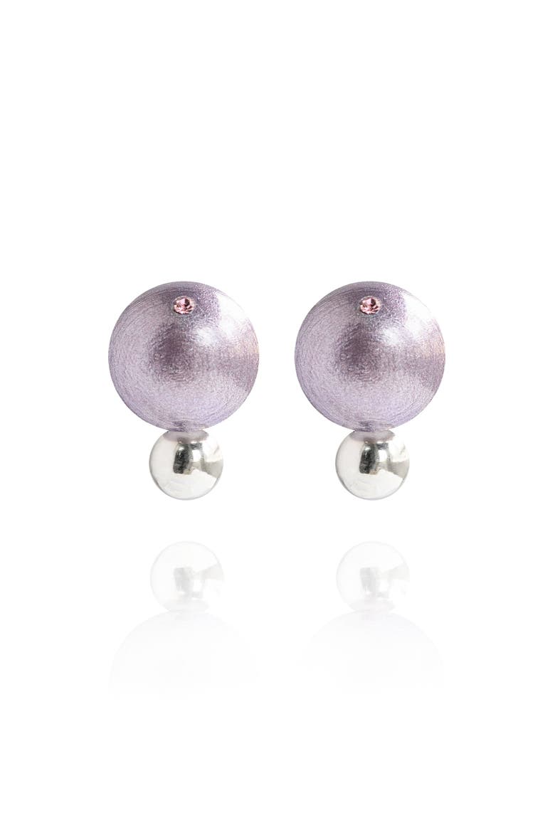 Lumi Earrings, Main, color, Violet Ash