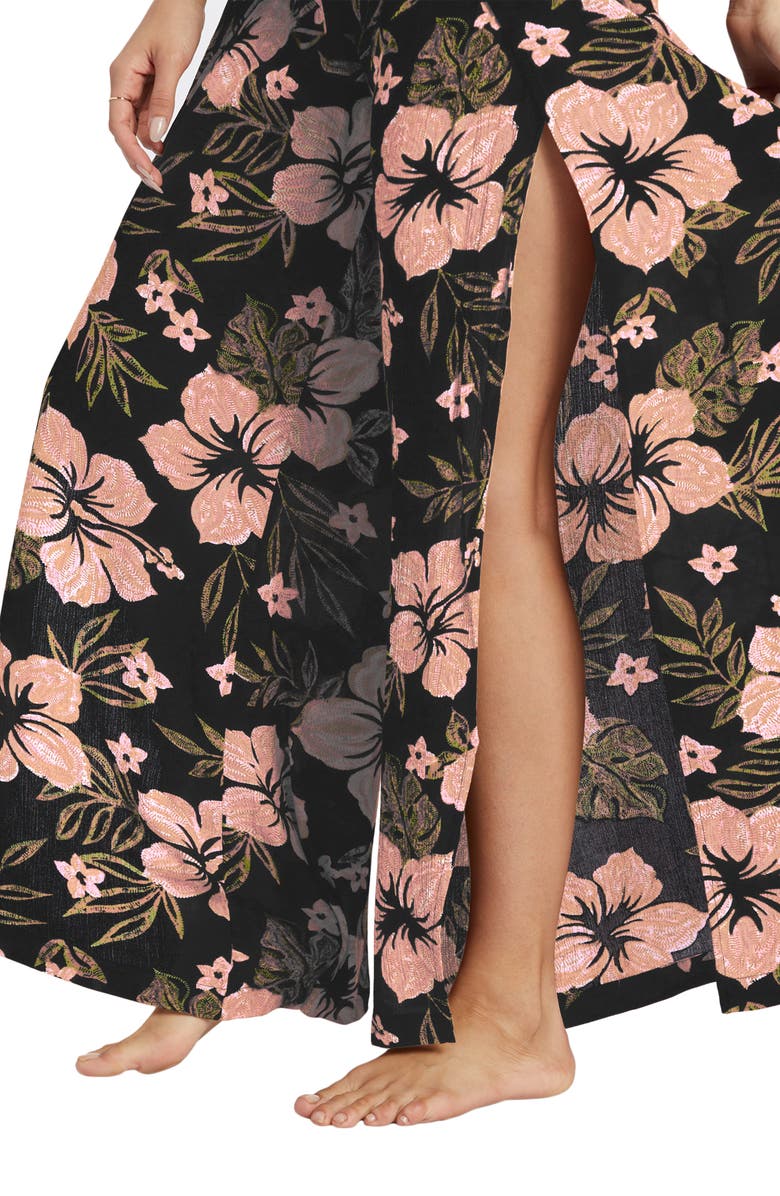 Billabong Split Spirit Floral Wide Leg Pants, Alternate, color,