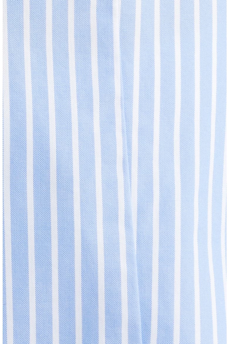 Dianna Stripe Non-Iron Cotton Shirt, Alternate, color, BLUE WHITE STRIPE