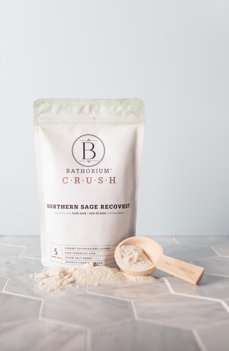Bathorium Northern Sage Recovery Crush Bath Soak, Alternate, color, 