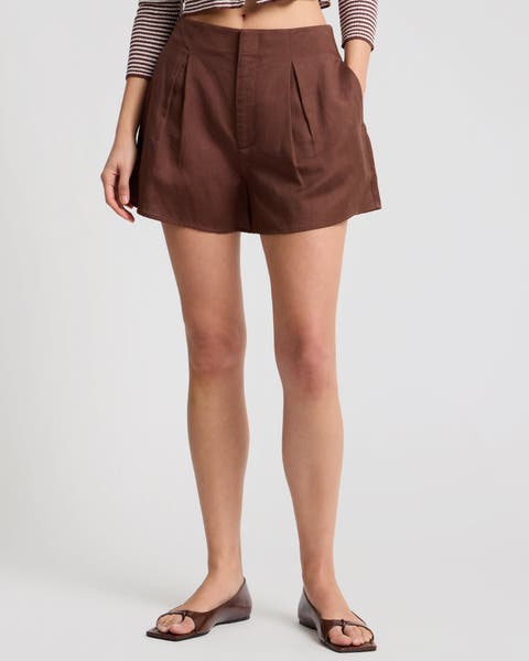 Air Linen Wide Leg Short