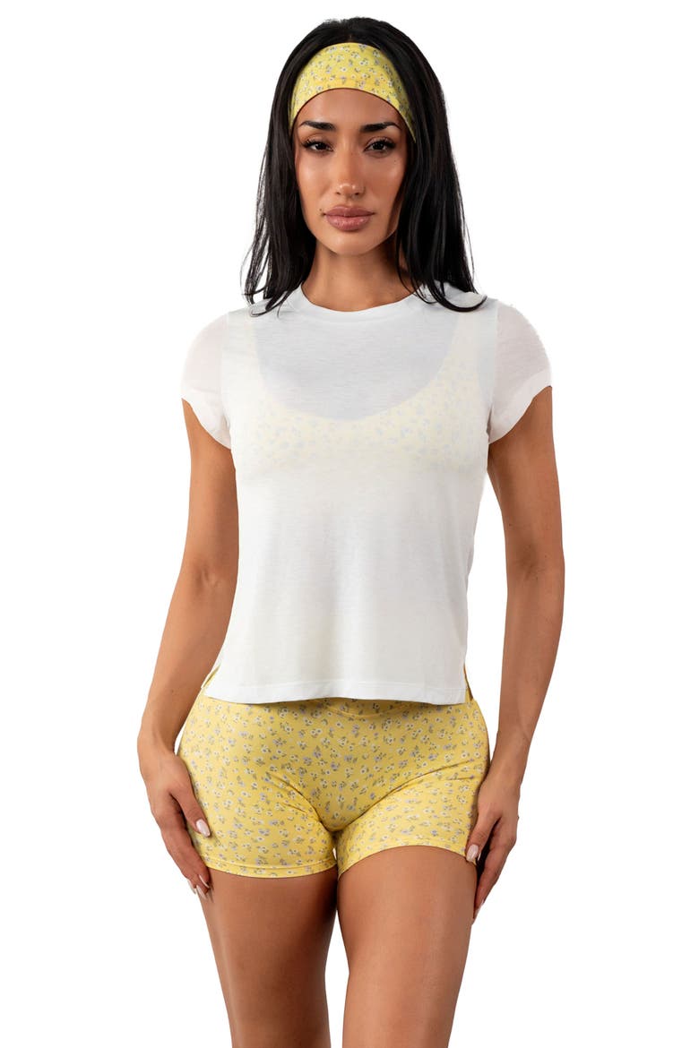 Flow Simple Tee, Main, color, Snow