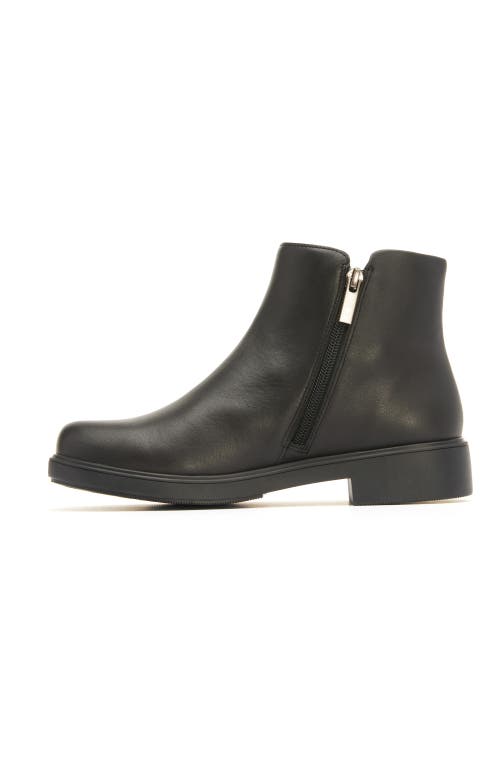 Abeo Compass Zip In Black Leather - Regular