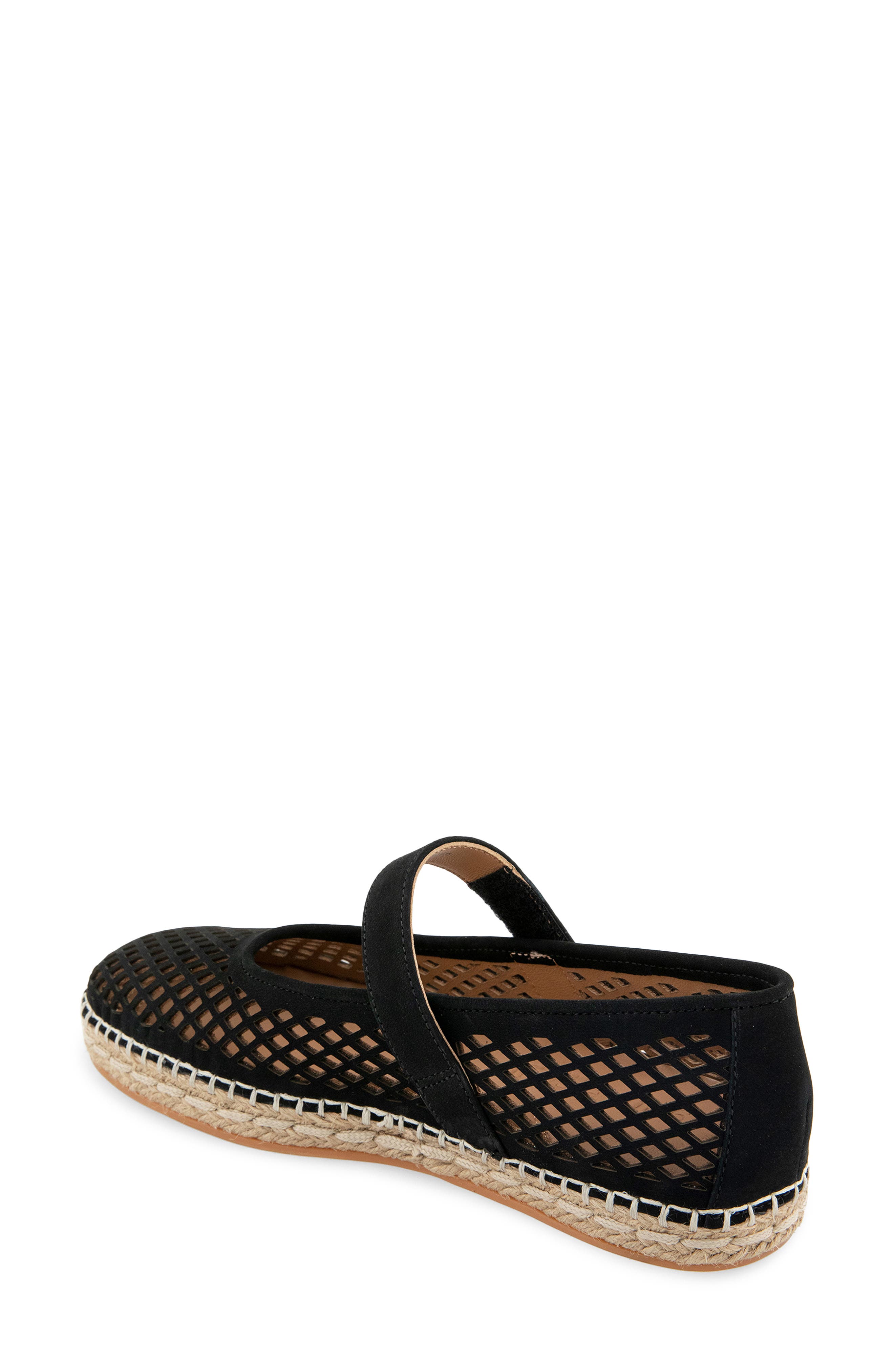 Gentle Souls Sienna Mary Jane Flat, Alternate, color, Black Nubuck