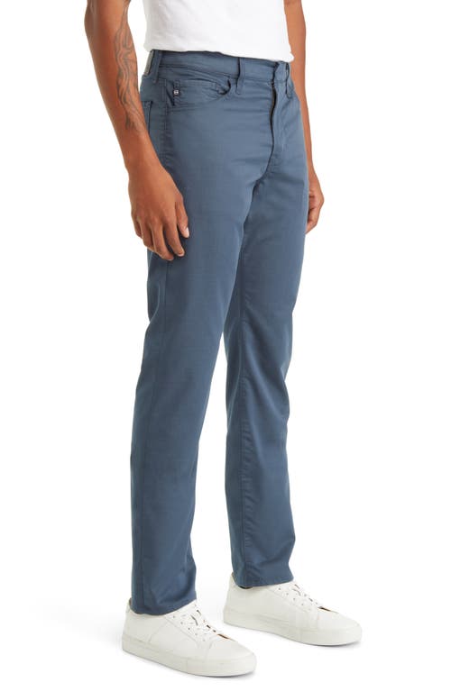 Ag Everett Commuter Performance Slim Straight Pants In Blue