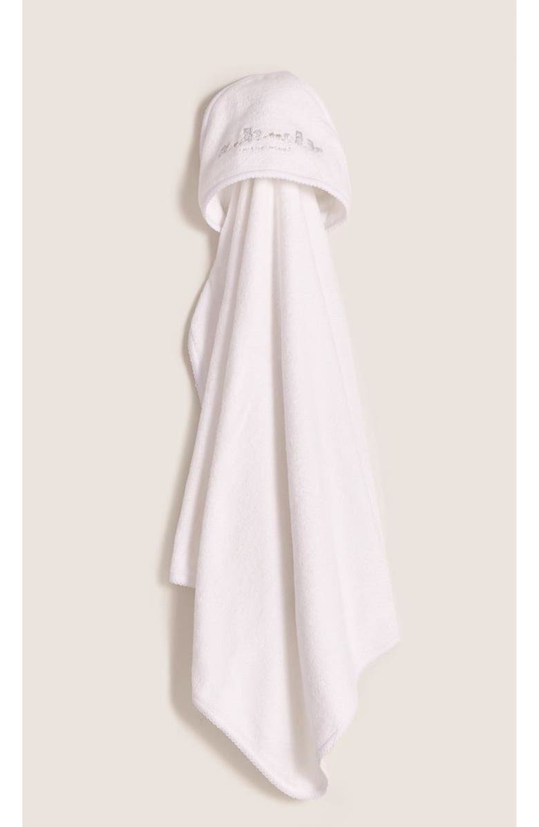 Babycottons Premium Peruvian Pima Cotton In The Woods Towel for Infant, Alternate, color, Grey