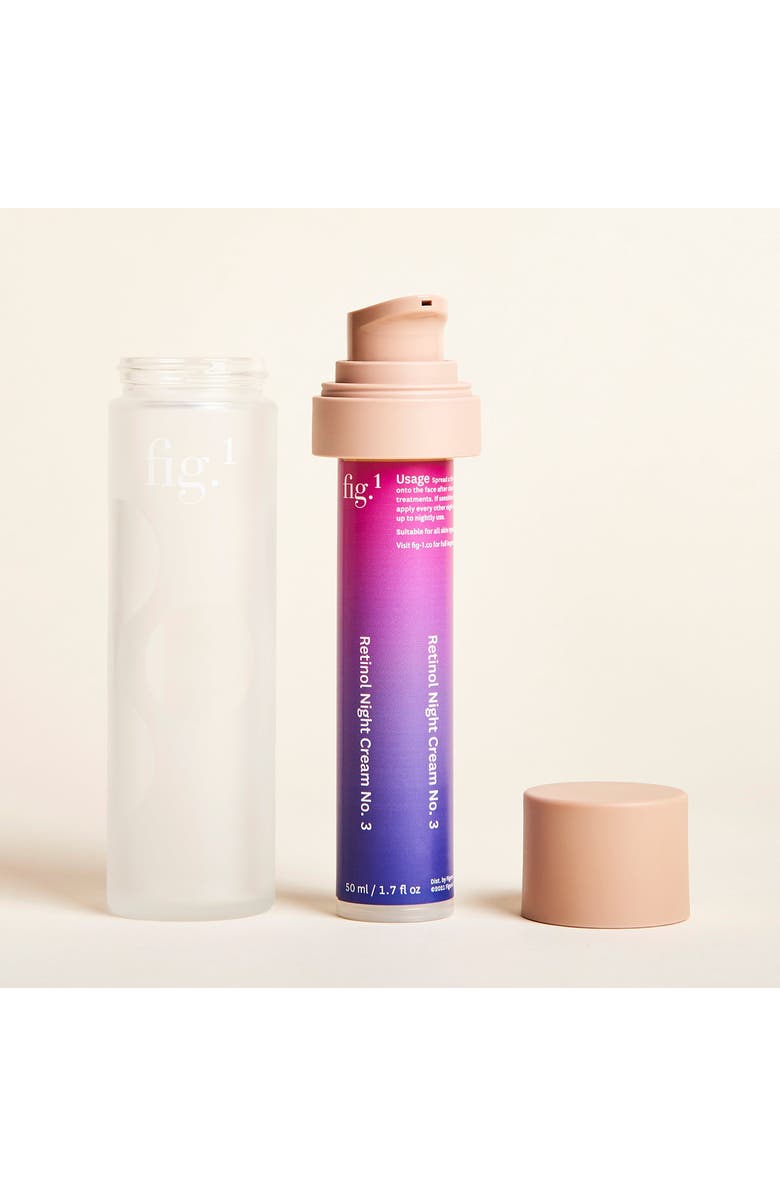 Fig.1 Beauty Retinol Night Cream Level 3 Refill, Alternate, color, Purple Gradient