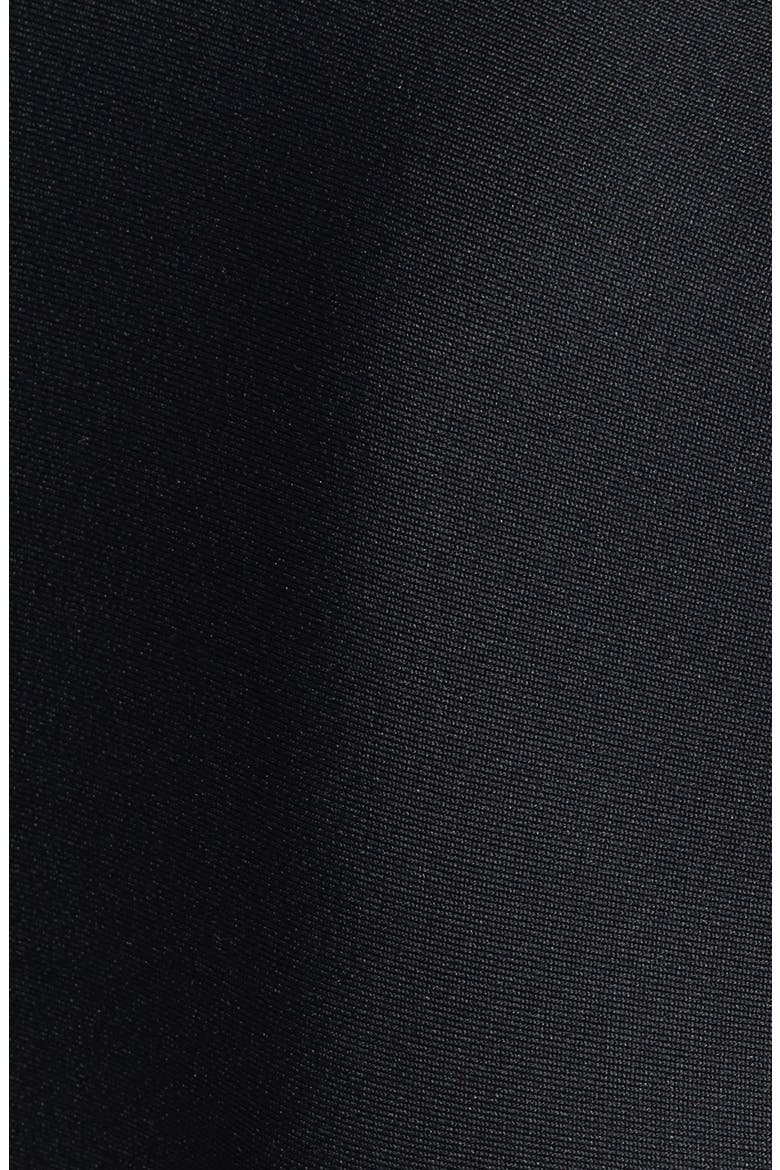 Next 'Malibu' Zip One-Piece Swimsuit, Main, color, BLACK