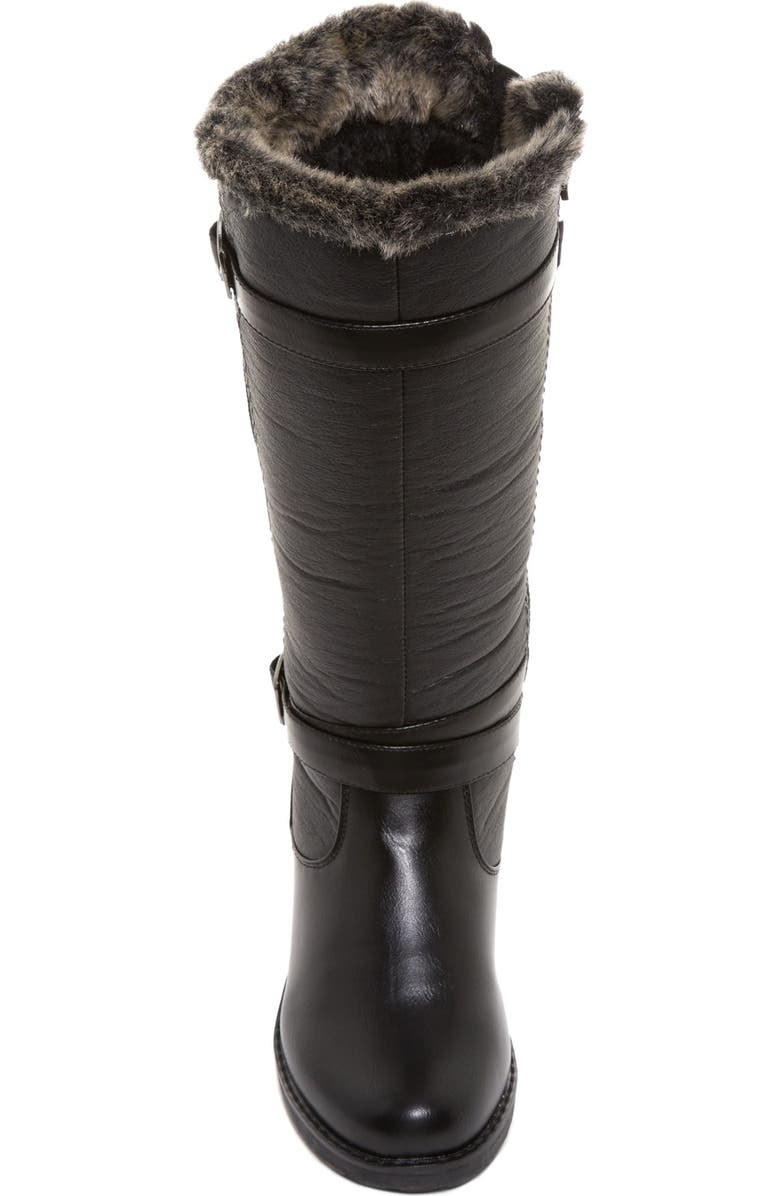 AQUATHERM BY SANTANA CANADA Blair Waterproof Faux Fur Tall Boot, Alternate, color,