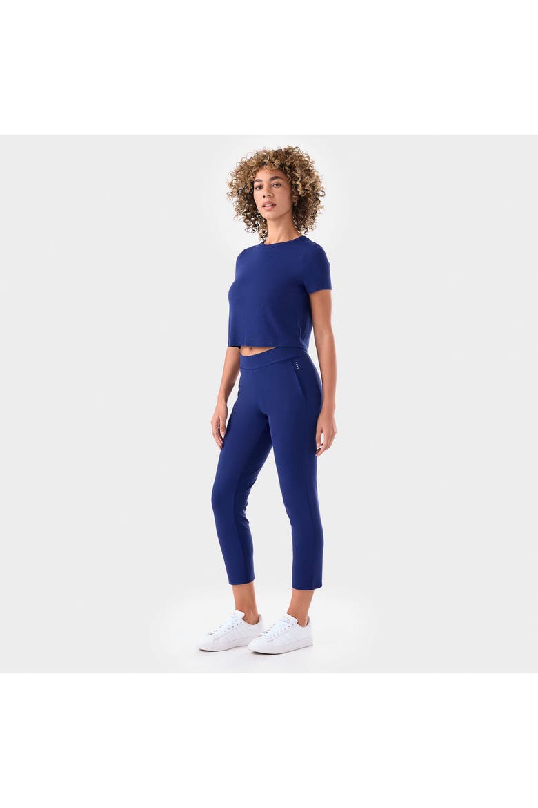 Ribbed Tee, Alternate, color, DEEP NAVY