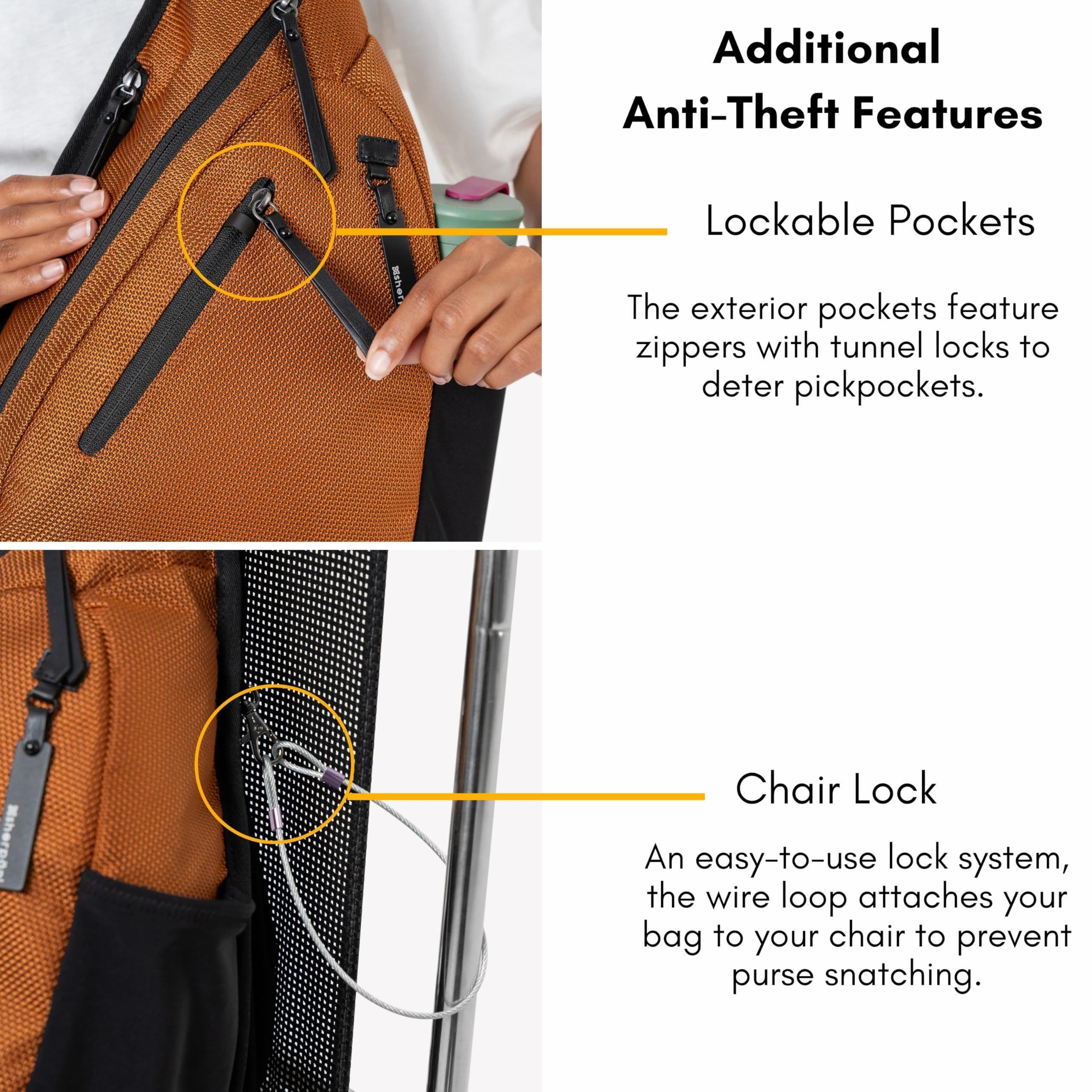 Sherpani Esprit Anti Theft RFID Protection Sling Bag, Fits 10'' Tablet, Sakura, Alternate, color, Granite