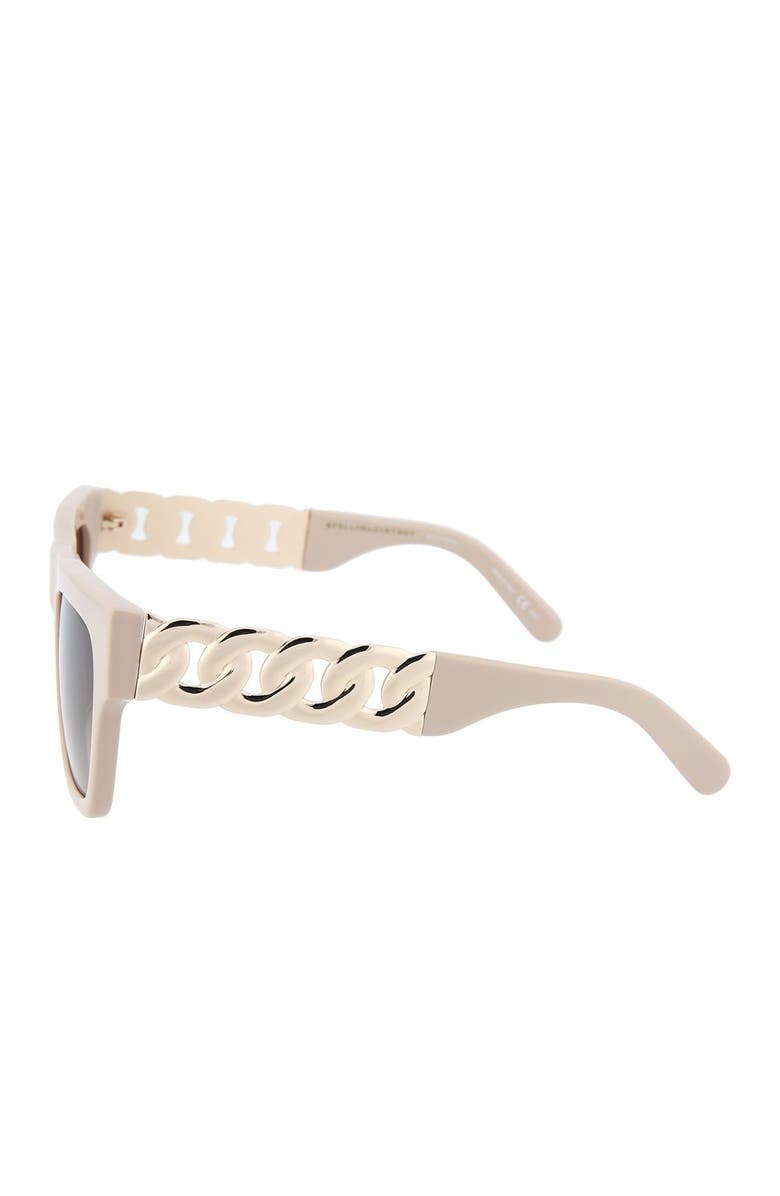 Stella McCartney 52mm Square Sunglasses, Alternate, color, 