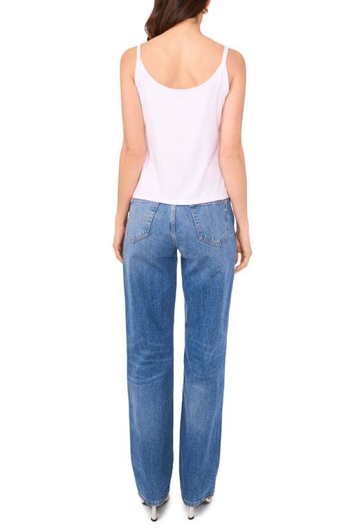1.state Lace Trim Camisole In Ultra White