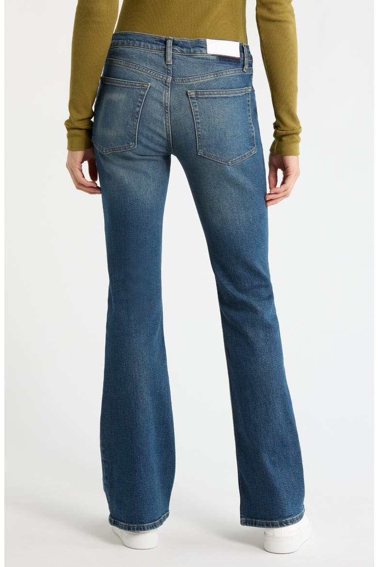 Low Rise Micro Bootcut Jeans, Alternate, color, SMOKE WATER