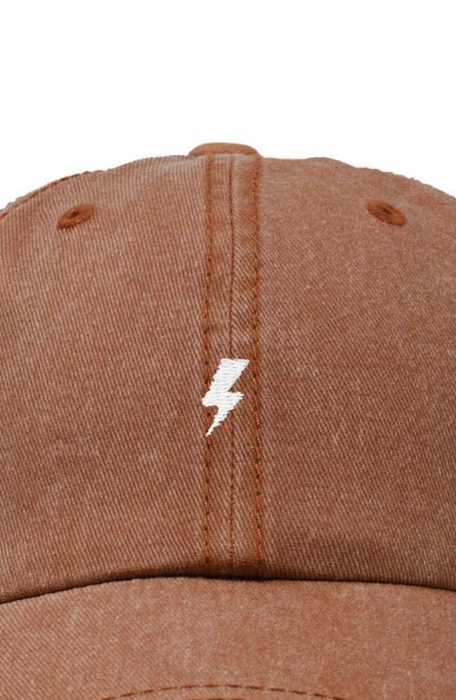 Dalix Lil Bolt Dad Cap In Brown